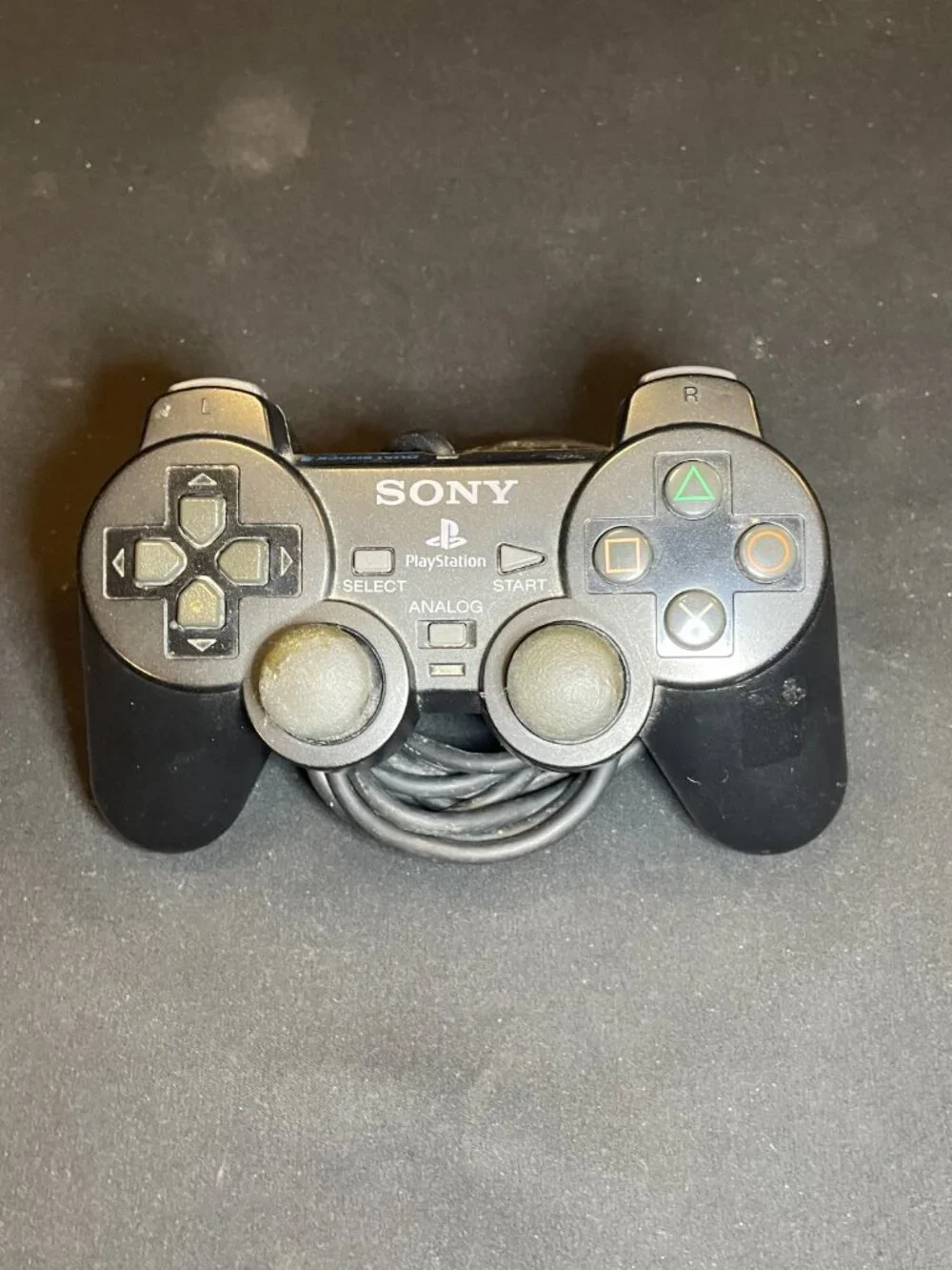 Genuine oem ps2 controller black